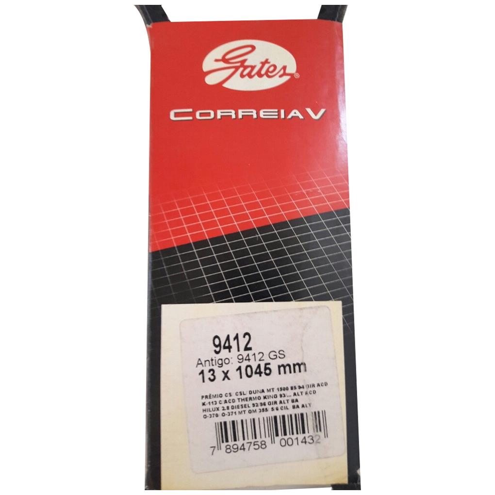 Correia de Acessórios V para Toyota Hilux e Hilux SW4 - Gates - 9412