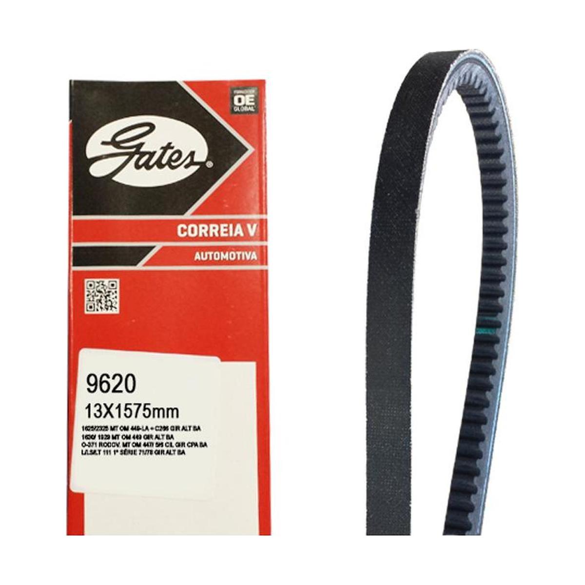 Correia de Acessórios V 13x1575 - GATES - 9620
