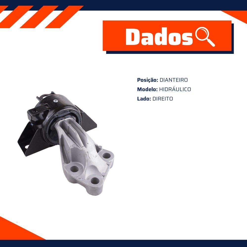 Coxim Dianteiro Direito do Câmbio - ShockBras - ACX02032