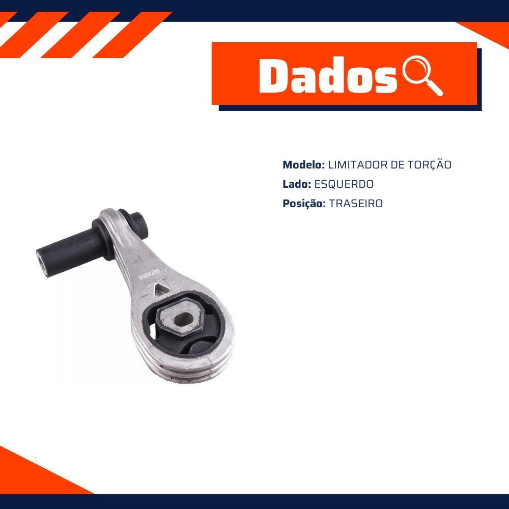 Coxim Traseiro do Câmbio para Fiat Punto - ShockBras - ACX03015
