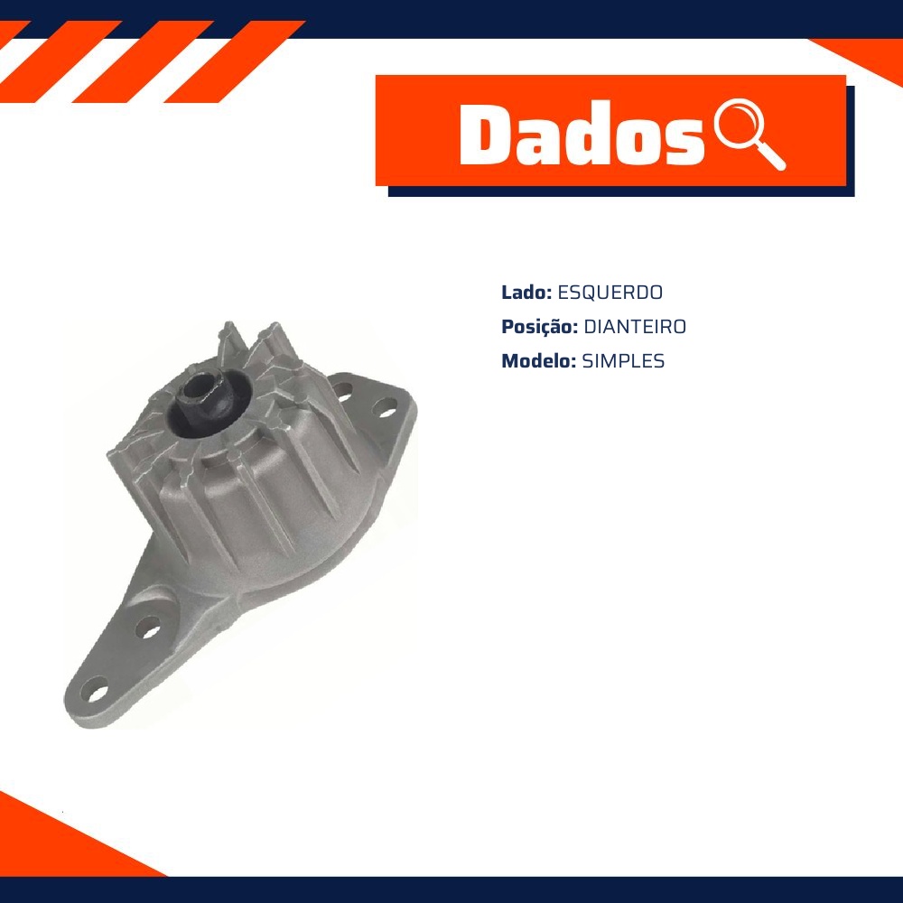 Coxim do Motor Dianteiro - ShockBras - ACX03031