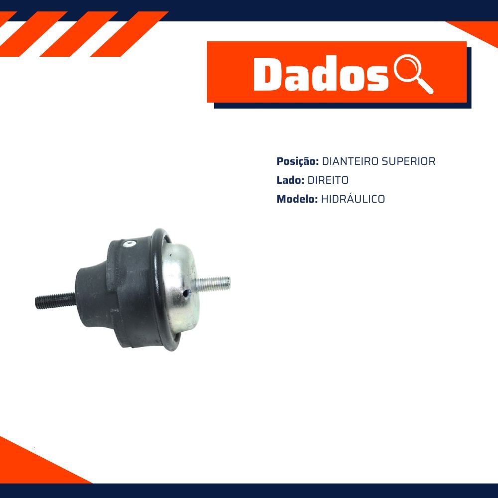 Coxim do Motor Dianteiro - ShockBras - ACX-04002