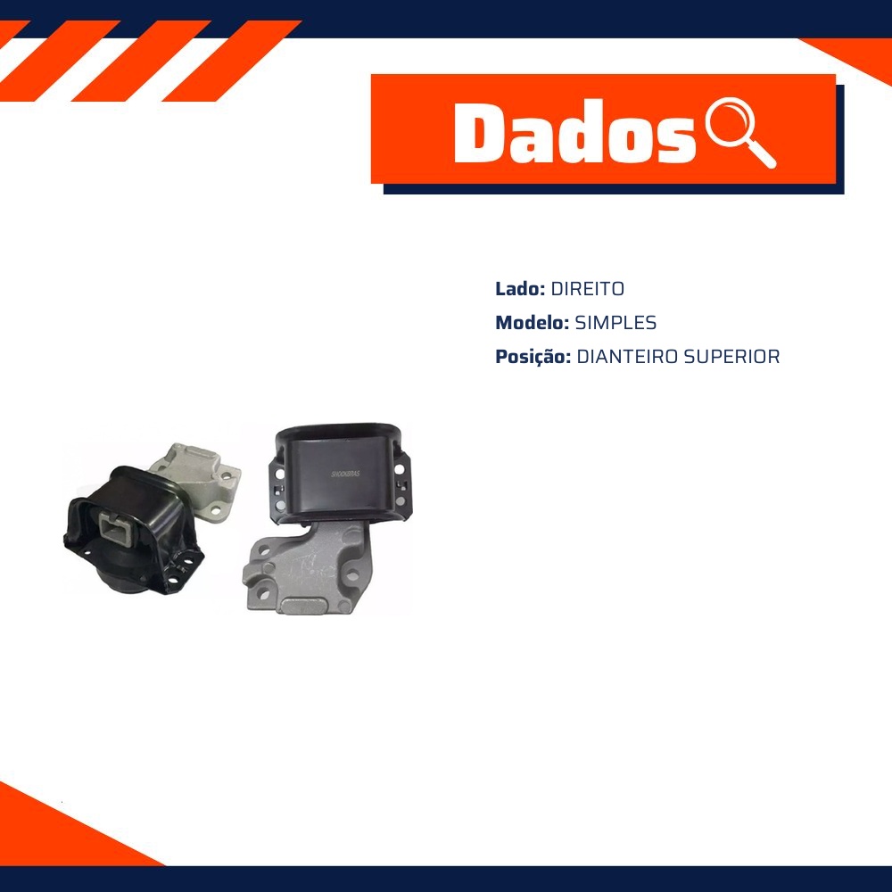 Coxim do Motor Dianteiro - ShockBras - ACX04004