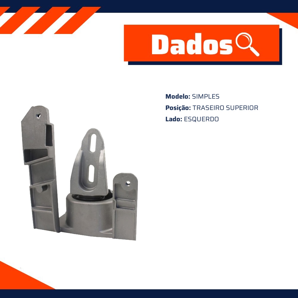 Coxim Traseiro do Câmbio - ShockBras - ACX04007