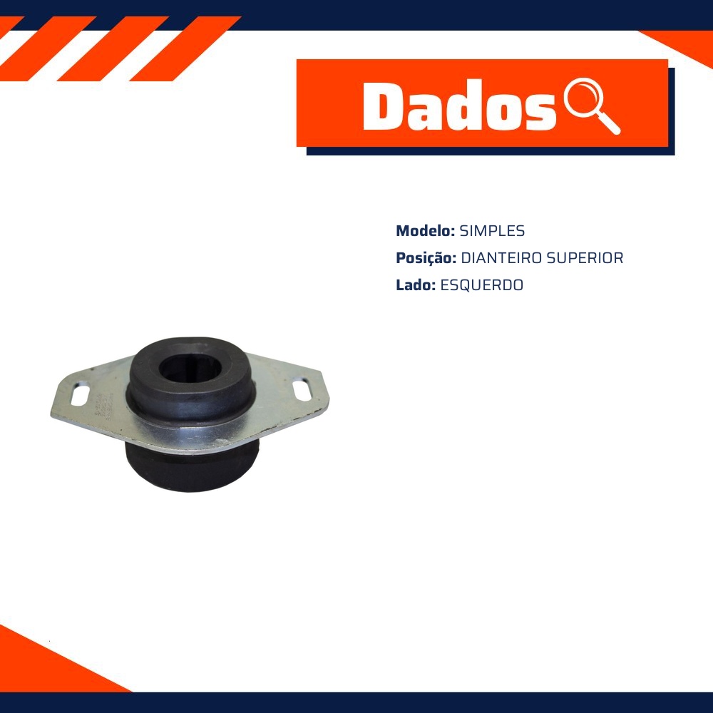 Coxim Diant Superior Esquerdo Câmbio - ShockBras - ACX04018