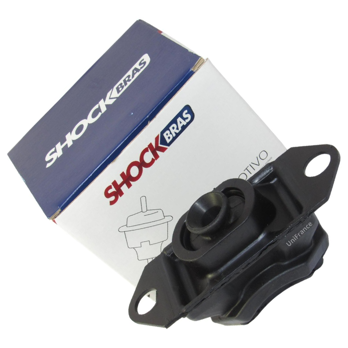 Coxim Dianteiro Esquerdo do Câmbio - ShockBras - ACX05027