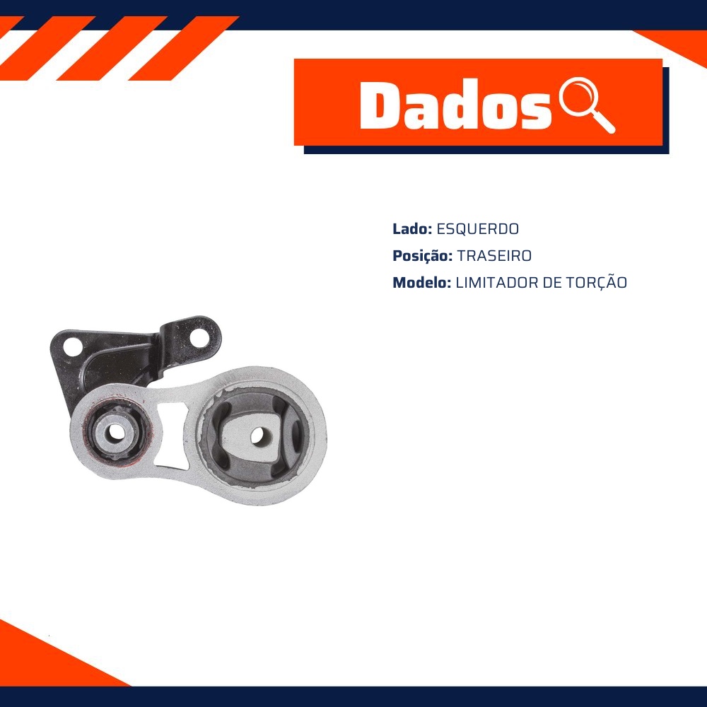 Coxim Traseiro do Câmbio - ShockBras - ACX06016