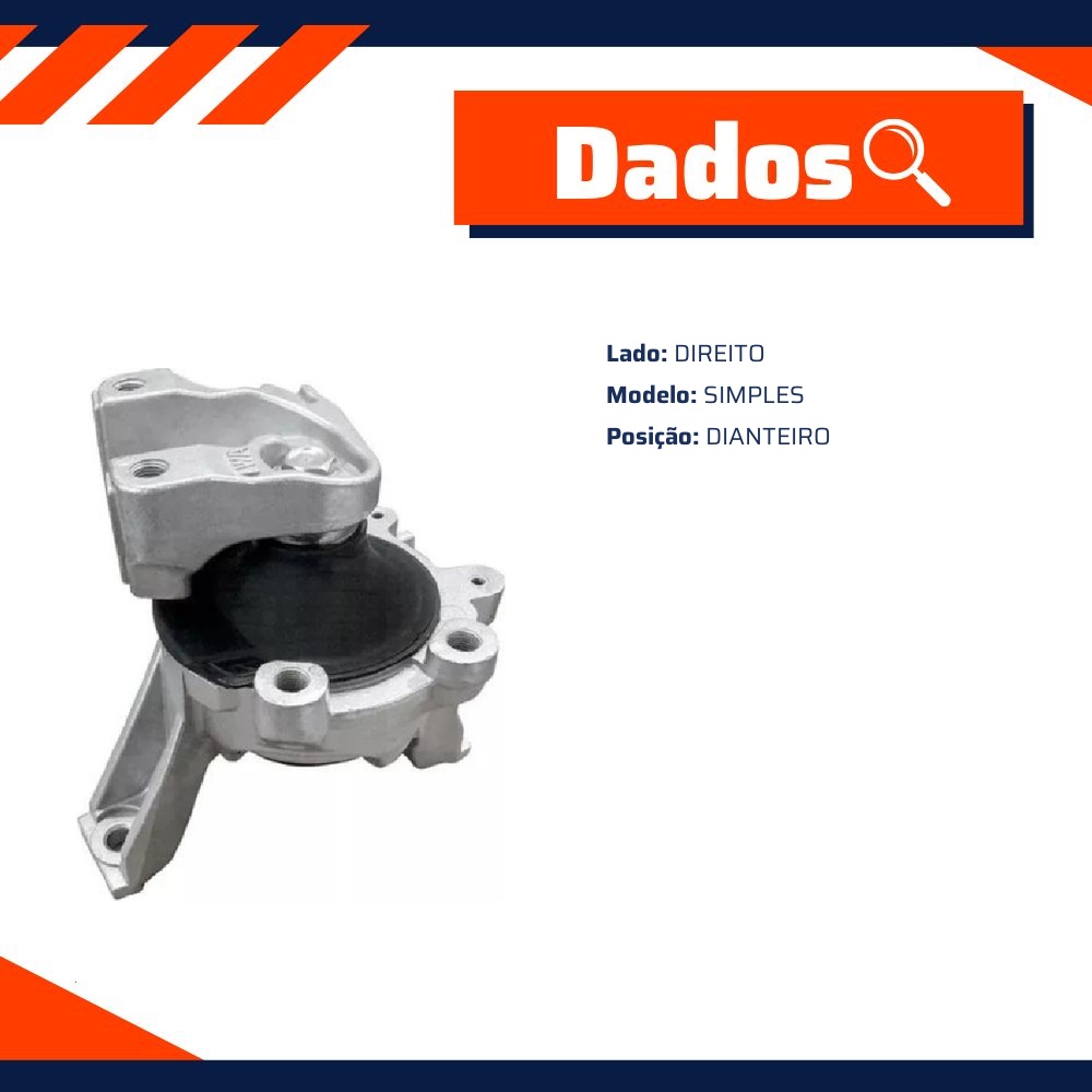 Coxim do Motor Dianteiro para Honda CR-V - ShockBras - ACX07038