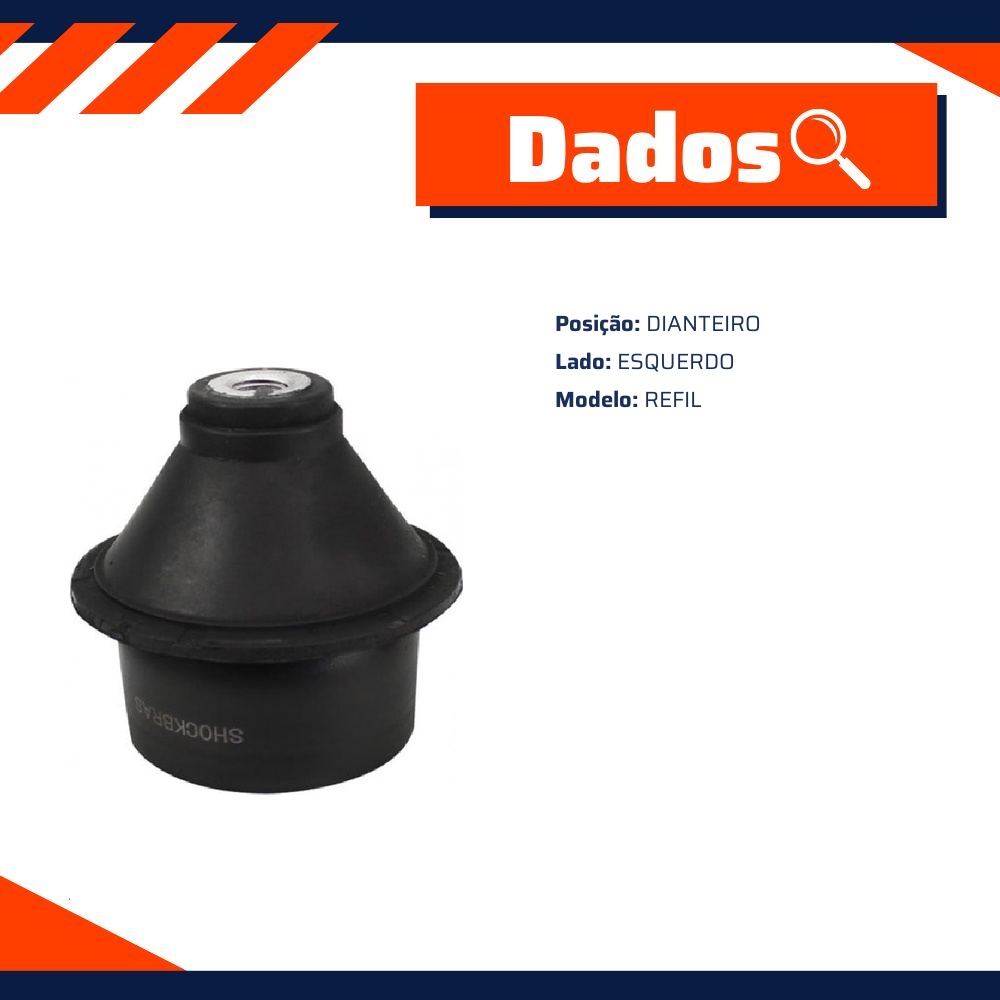 Coxim Dianteiro Esquerdo do Câmbio para Nissan Sentra - ShockBras - ACX15003