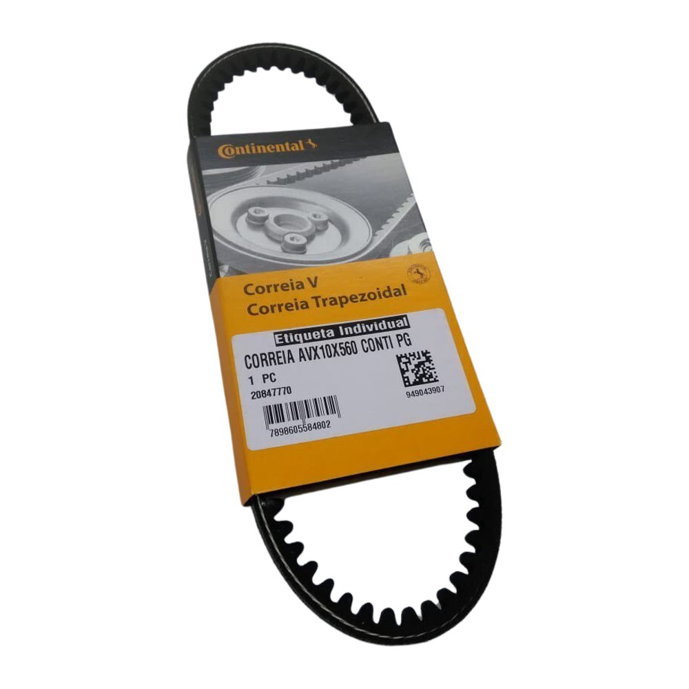 Correia de Acessórios Poly V 10X560mm para Fiat Prêmio - Continental Contitech - AVX10X560