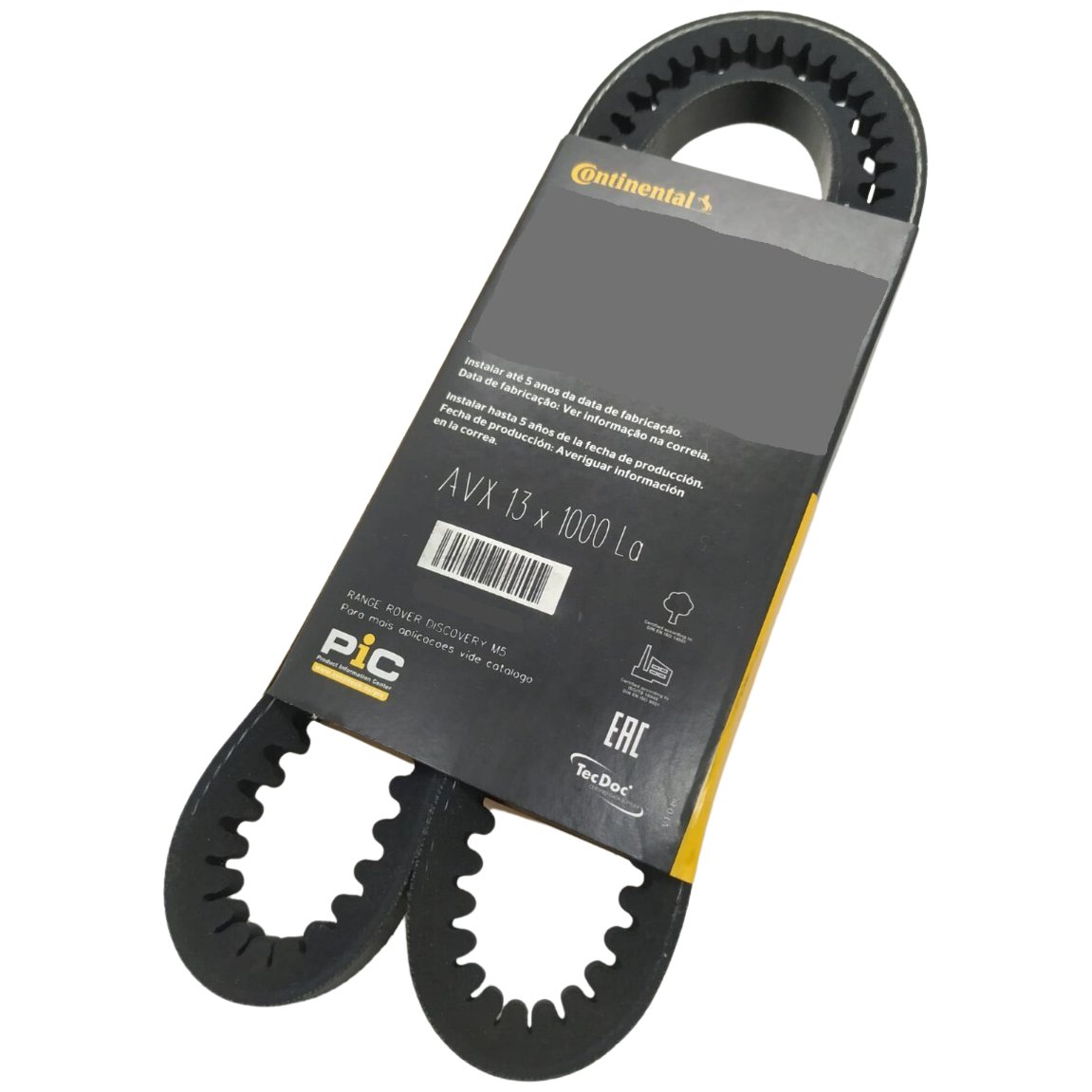 Correia de Acessórios - Continental Contitech - AVX13X1000