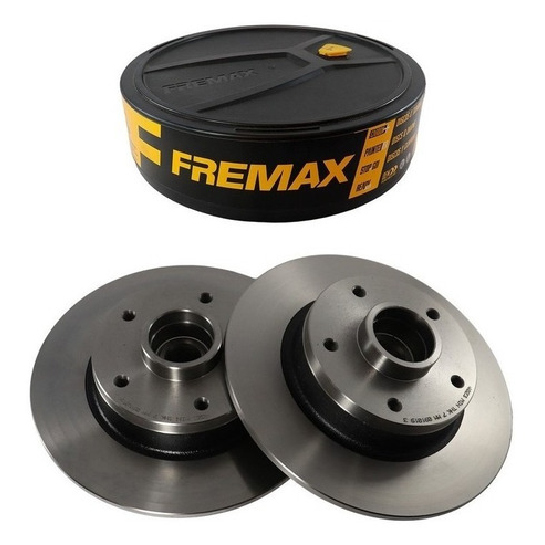 Disco de Freio Sólido Traseiro 1 Unidade - Fremax - BD4023