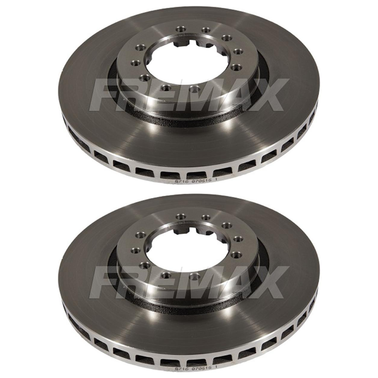 Par Disco de Freio Dianteiro Ventilado - Fremax - BD8716