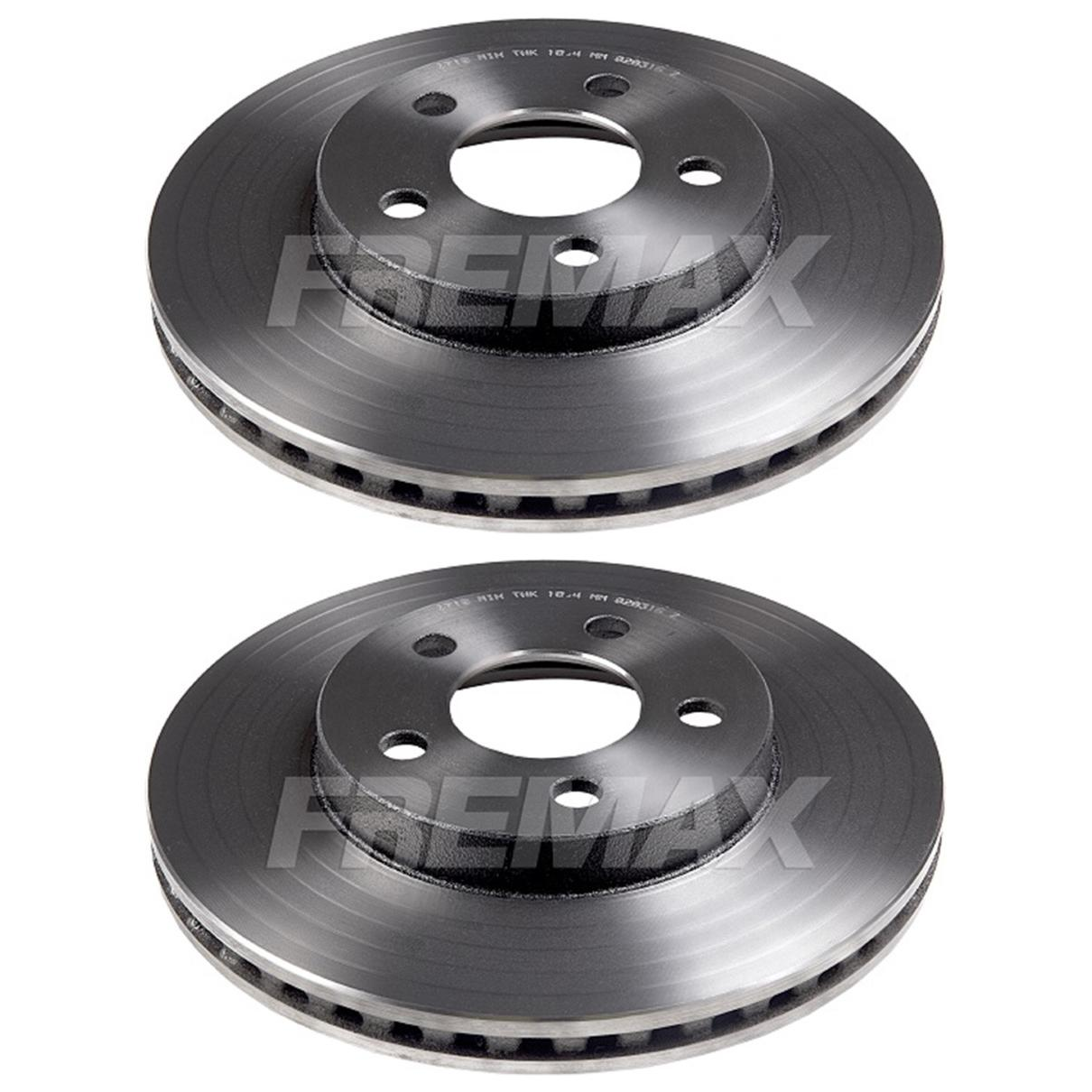 Par Disco de Freio Dianteiro Ventilado - Fremax - BD9718