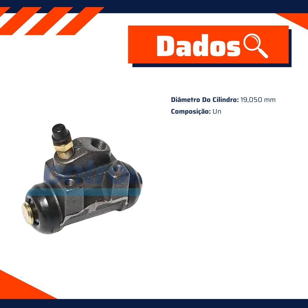 Cilindro de Roda - Controil - C-3412