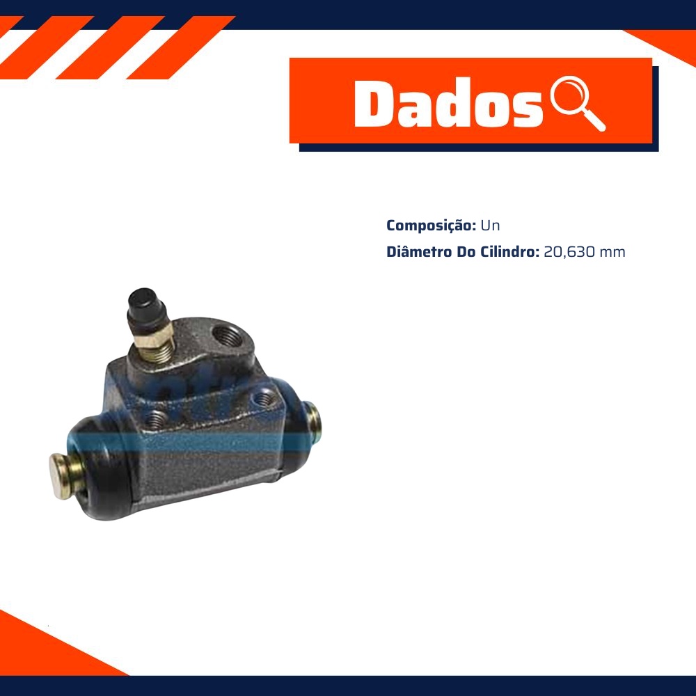 Cilindro de Roda - Controil - C-3462