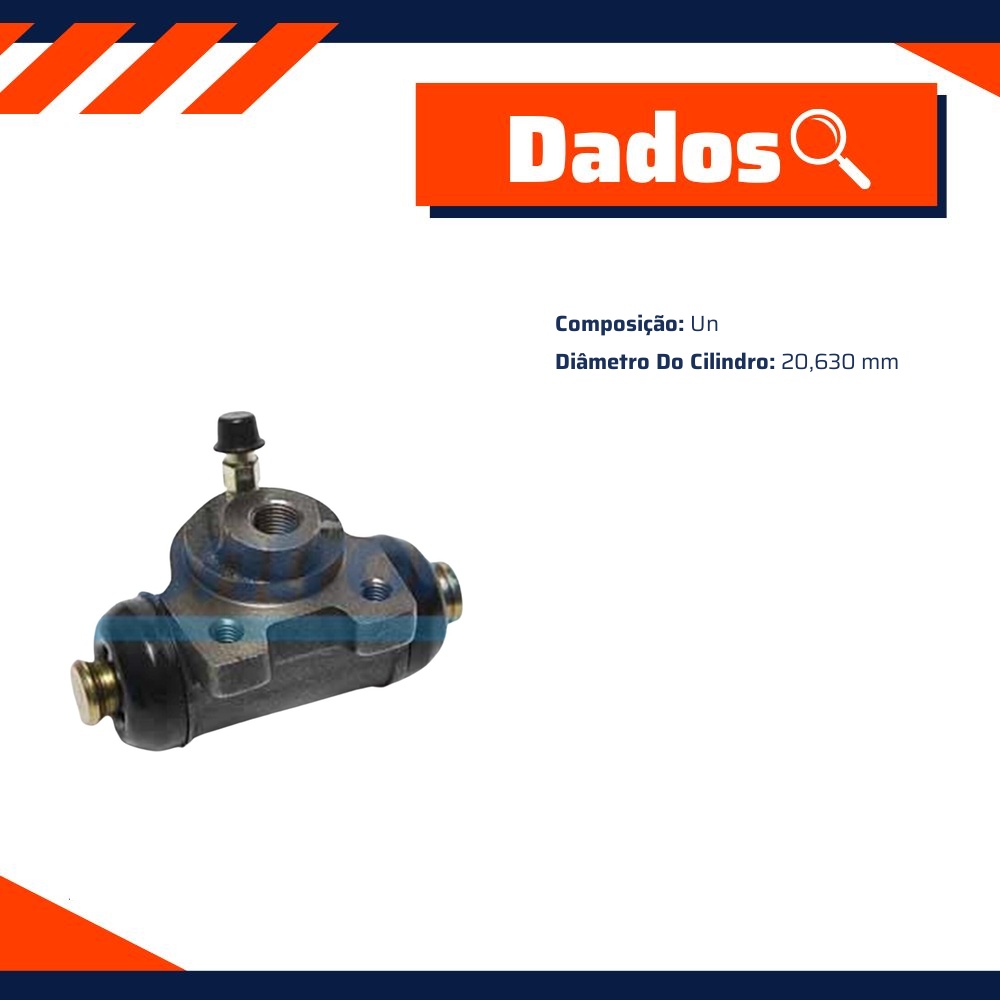 Cilindro de Roda - Controil - C-3478