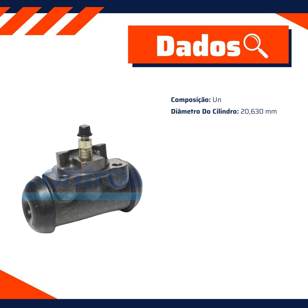 Cilindro de Roda para Ford Ranger - Controil - C-3497