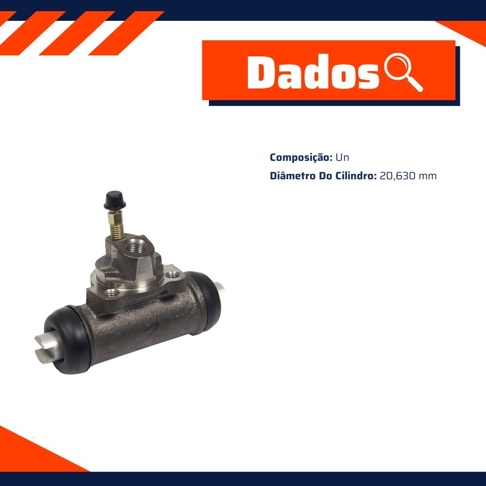 Cilindro de Roda para Nissan Frontier - Controil - C-3530