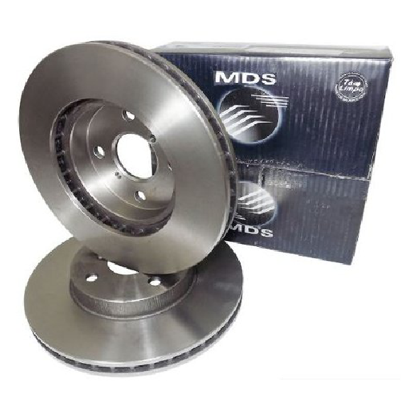 Par Disco de Freio Dianteiro Ventilado - MDS - D099B