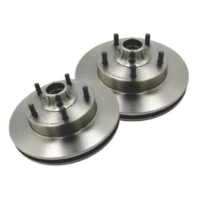 Par Disco de Freio Dianteiro Ventilado - MDS - D21