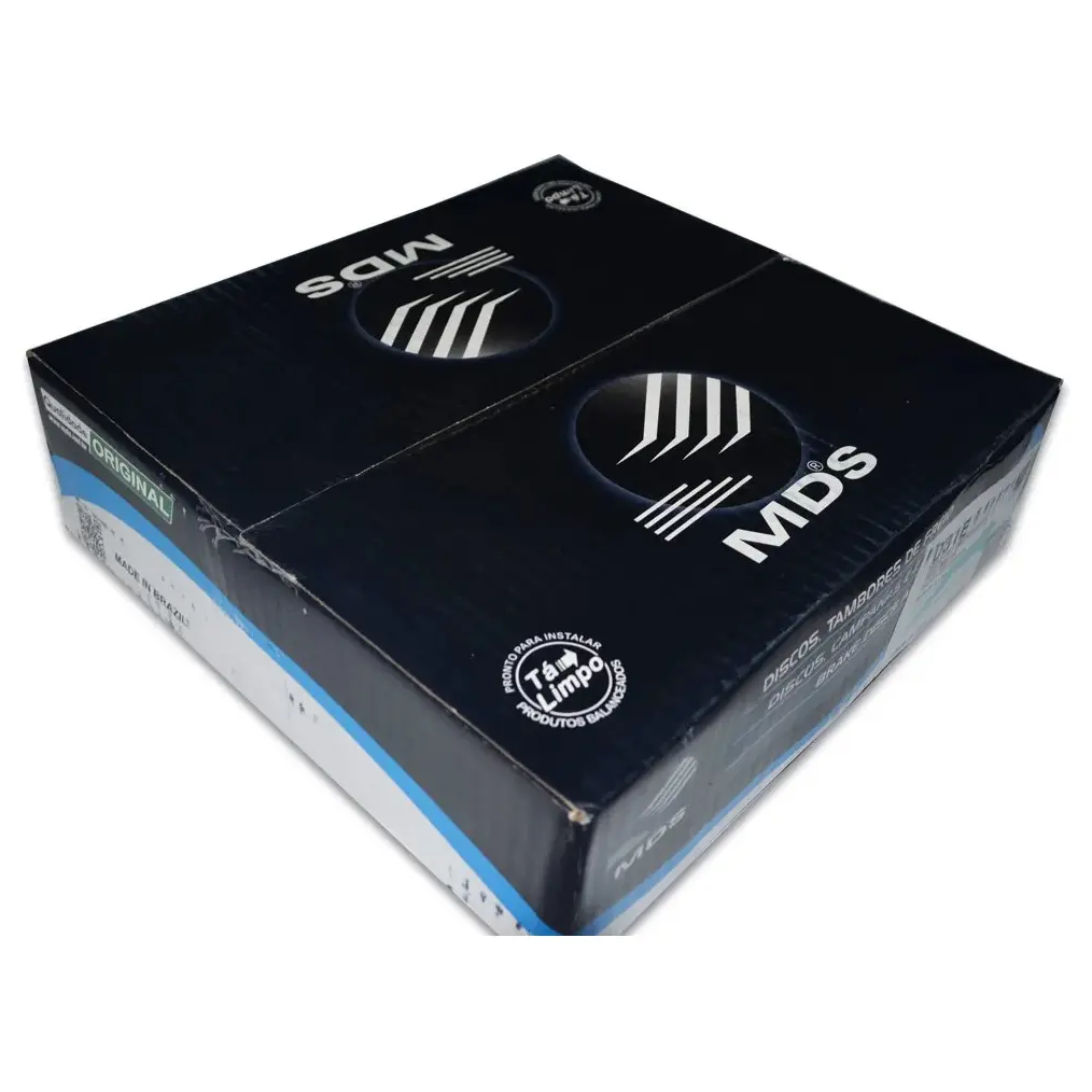 Par Disco de Freio Dianteiro Ventilado - MDS - D21