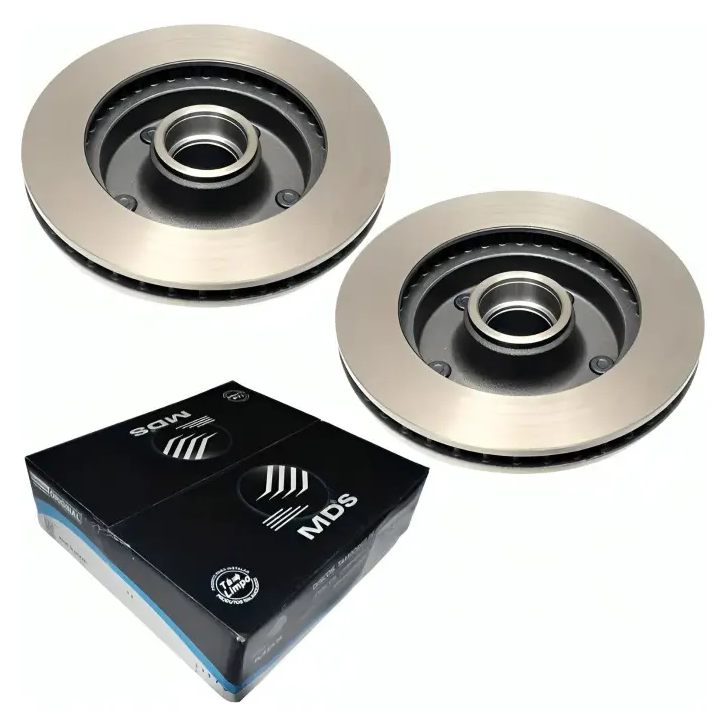 Par Disco de Freio Dianteiro Ventilado - MDS - D21
