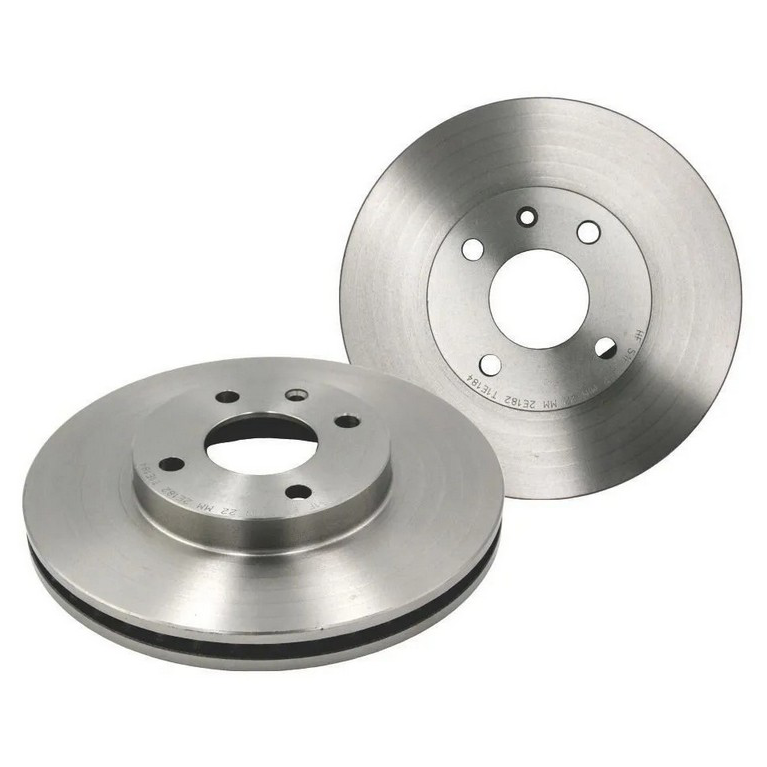 Par Disco de Freio Dianteiro Ventilado - MDS - D255