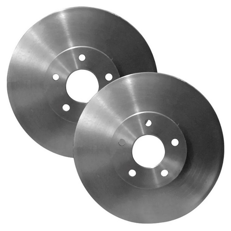 Par Disco de Freio Dianteiro Ventilado - MDS - D255C