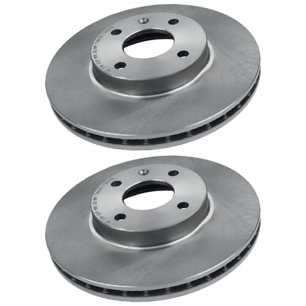 Par Disco de Freio Dianteiro Ventilado - MDS - D28H