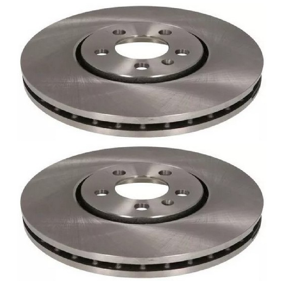 Par Disco de Freio Dianteiro Ventilado - MDS - D301C