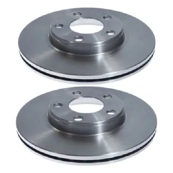 Par Disco de Freio Dianteiro Ventilado - MDS - D301D