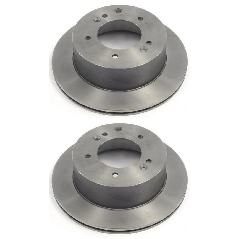 Par Disco de Freio Traseiro Ventilado - MDS - D326
