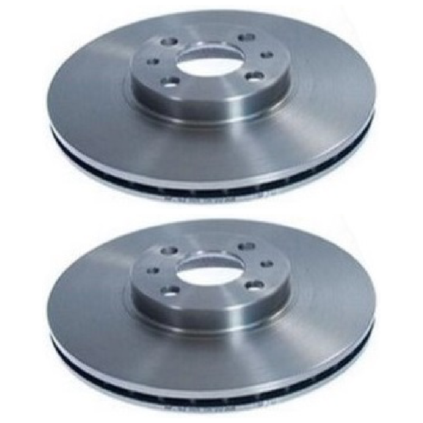 Par Disco de Freio Dianteiro Ventilado - MDS - D343D
