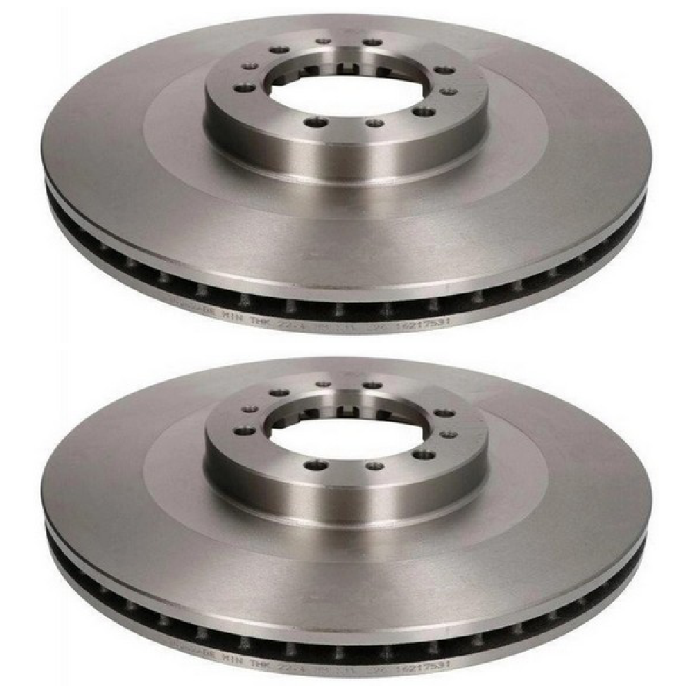 Par Disco de Freio Dianteiro Ventilado - MDS - D377C