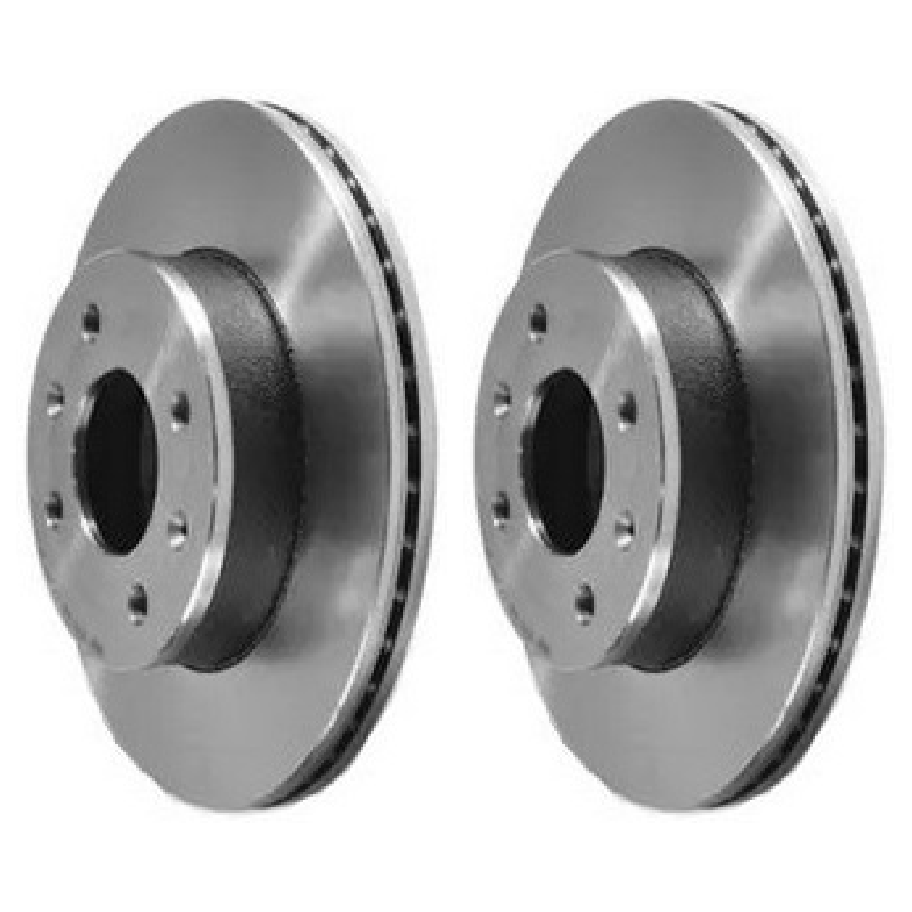 Par Disco de Freio Dianteiro Ventilado - MDS - D43B