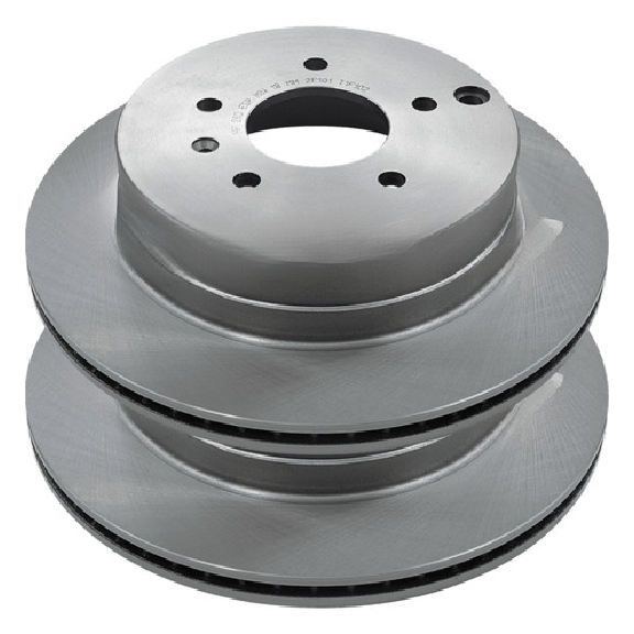 Par Disco de Freio Traseiro Ventilado - MDS - D49E