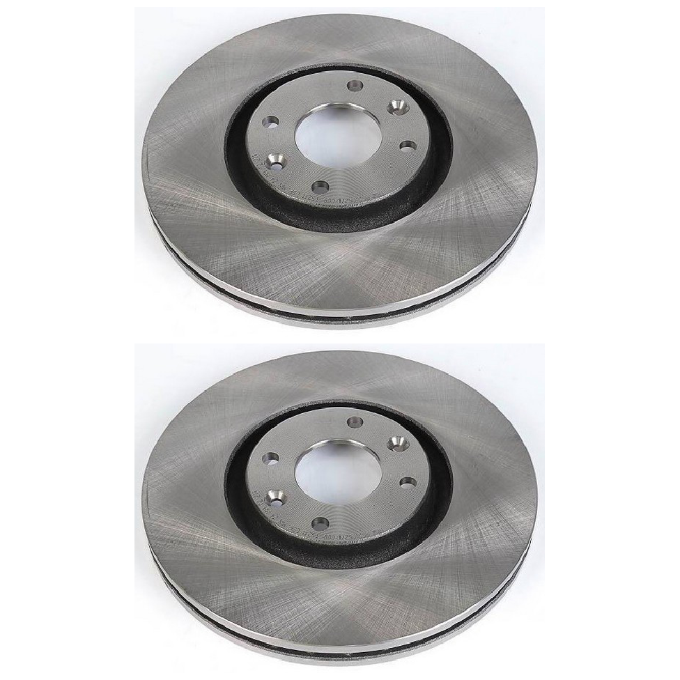 Par Disco de Freio Dianteiro Ventilado - MDS - D695F