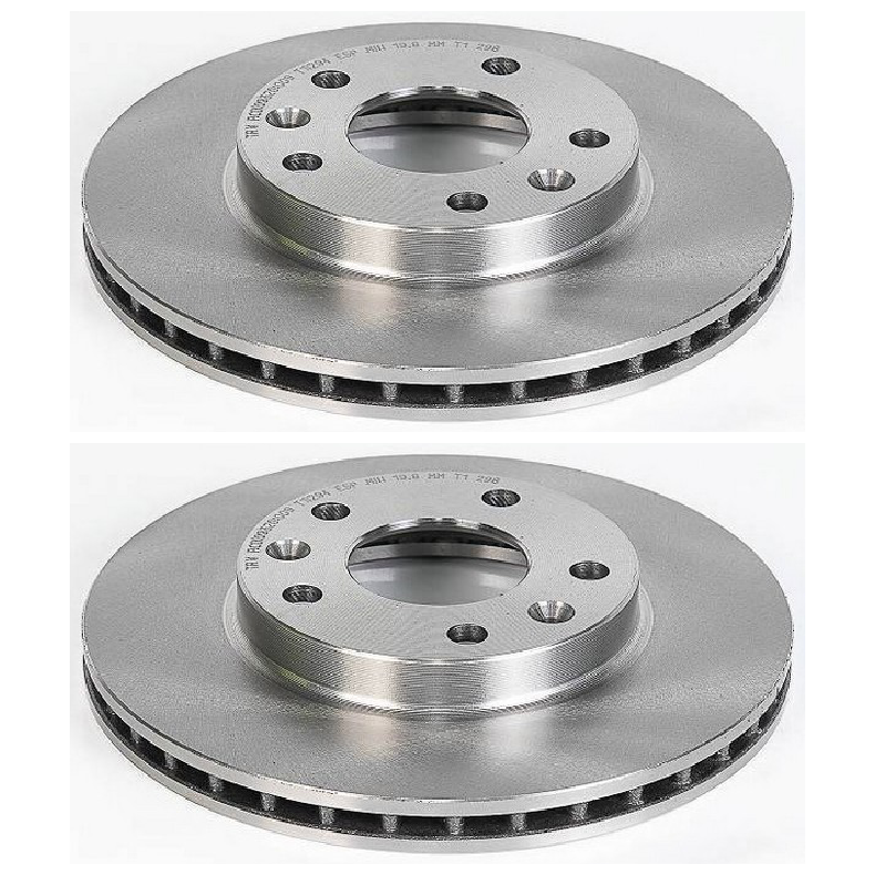Par Disco de Freio Dianteiro Ventilado - MDS - D705B