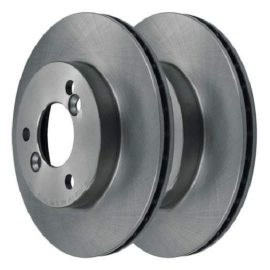 Par Disco de Freio Dianteiro Ventilado - MDS - D705G