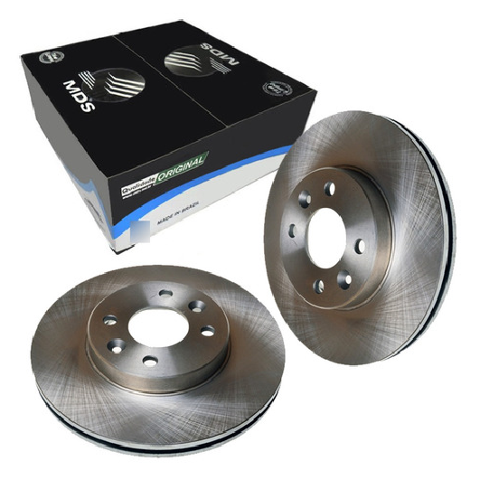 Par Disco de Freio Dianteiro Ventilado - MDS - D842C