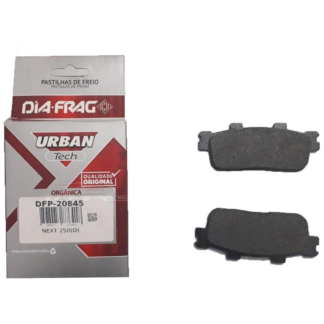 Pastilha de Freio Dianteira para Dafra Next 250 - Dia-Frag - DFP-20845