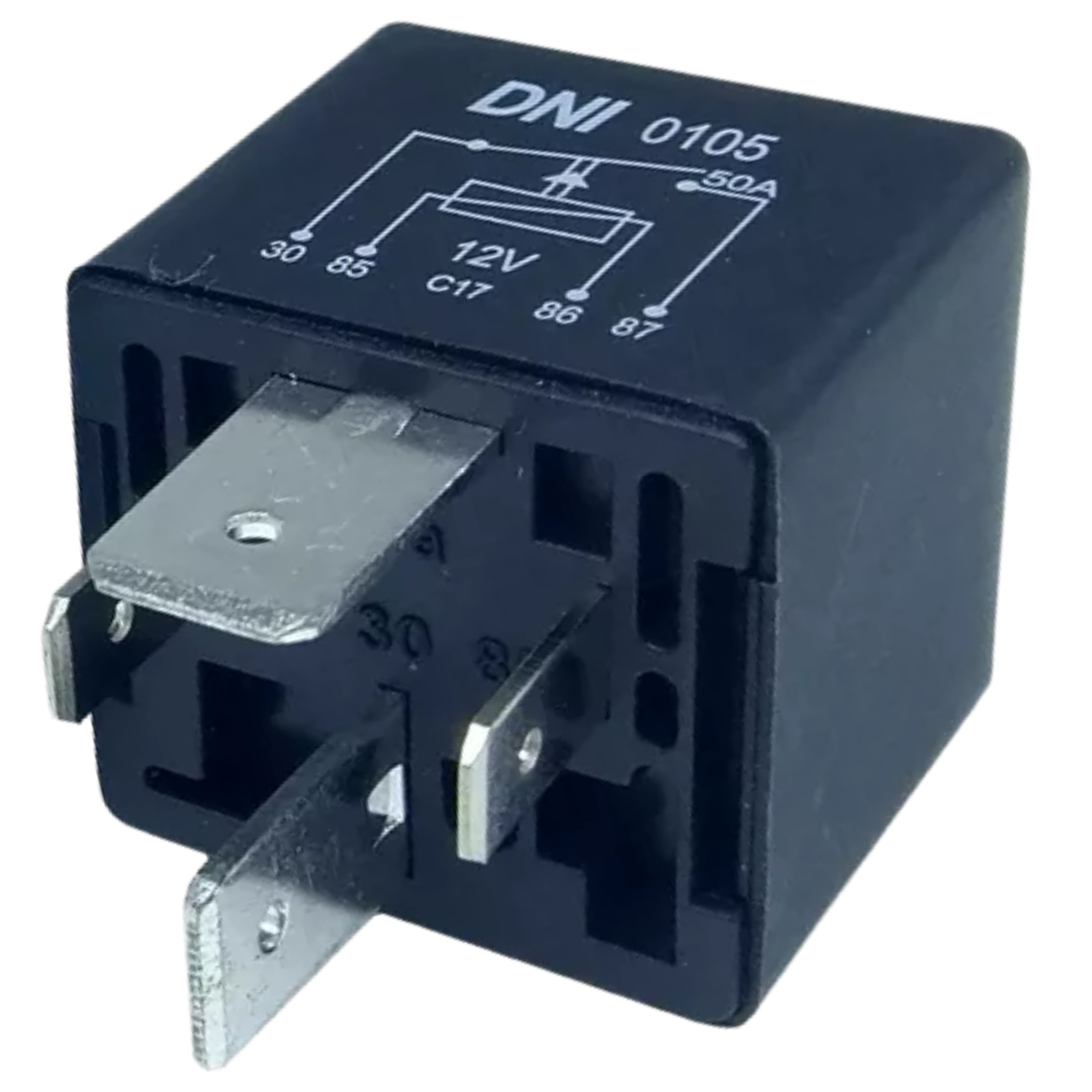 Relé Auxiliar Injeção Eletrônica 50A 12V - DNI - 0105