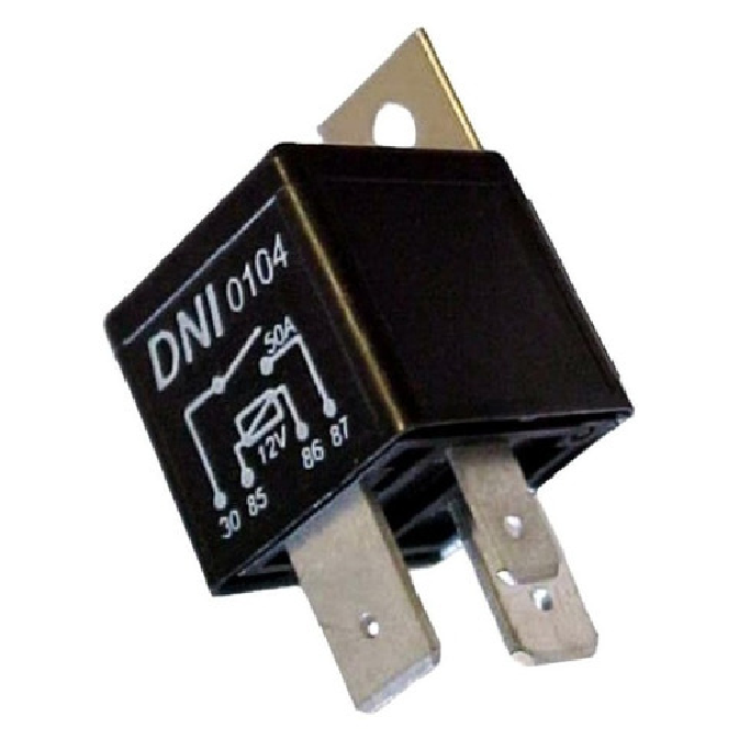Relé Auxiliar de Uso Geral 12V 4 Terminais 2 Largos para Ferrari 550 MARANELLO - DNI - DNI 0104