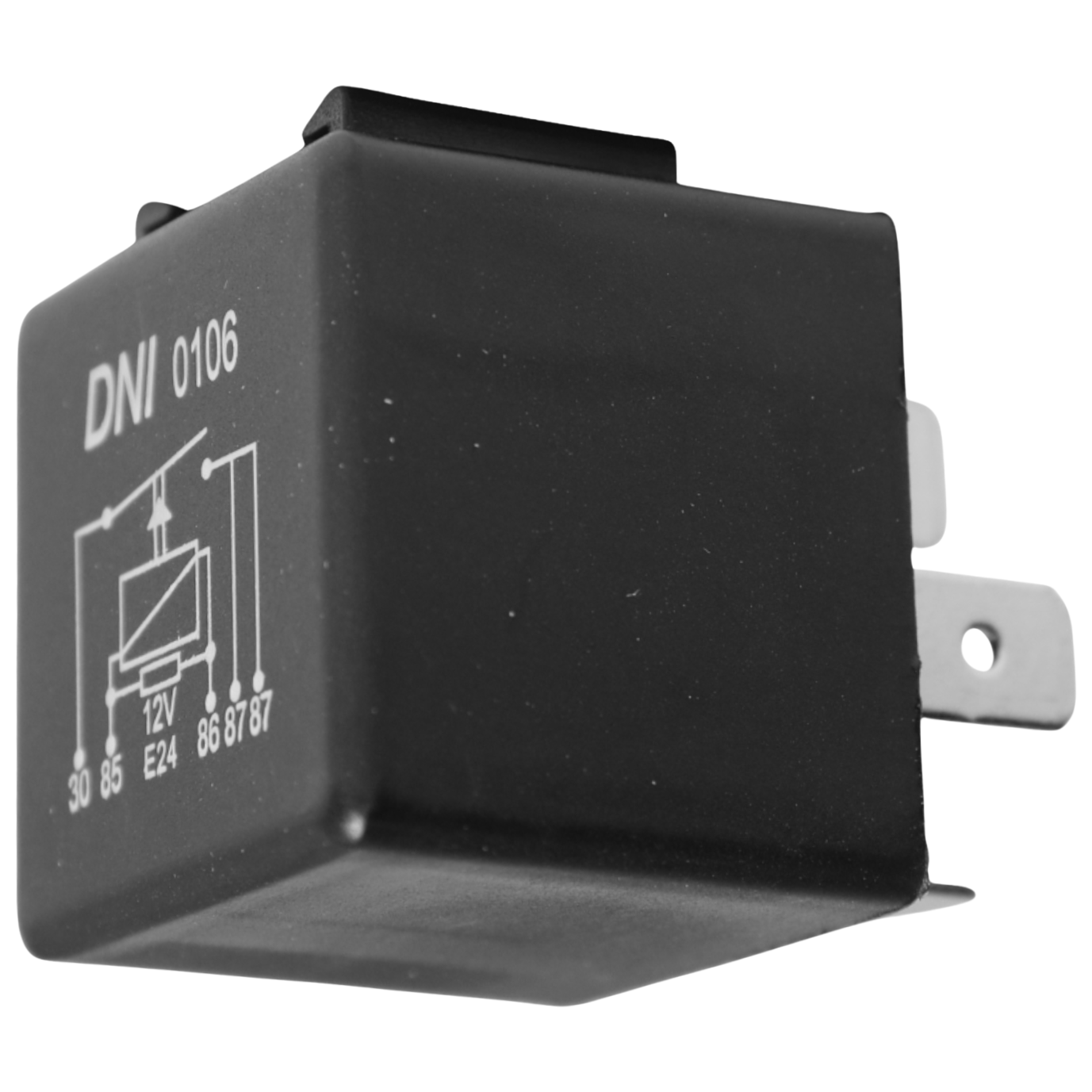 Relê 12V Auxiliar com 5 Terminais 25 Ah - DNI - 0106