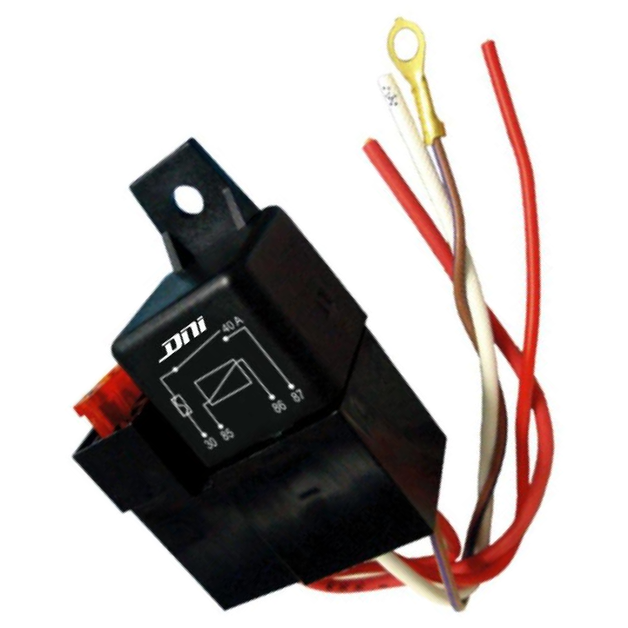 Rélê Auxiliar Plástico 12V 40 Ah - DNI - 0110