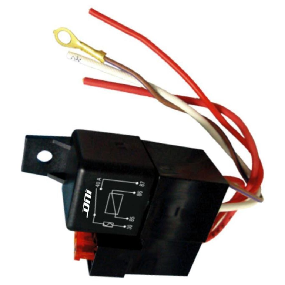 Rélê Auxiliar Plástico 12V 40 Ah - DNI - 0110