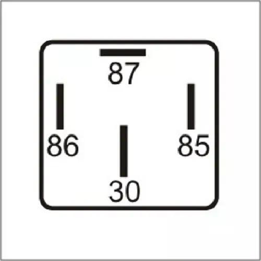 Relé Auxiliar Universal 12v 30a Uso Geral - DNI - 0112