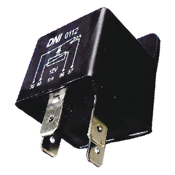 Relé Auxiliar Universal 12v 30a Uso Geral - DNI - 0112