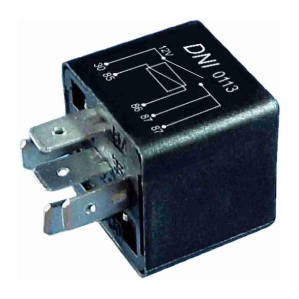 Relê 12V 5 Terminais 40 Ah - DNI - 0113